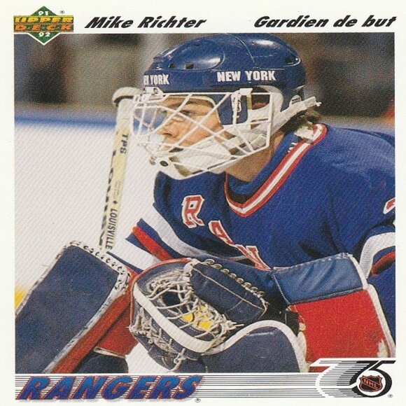Mike Richter Hockey Card Collection - Picture 10 of 13